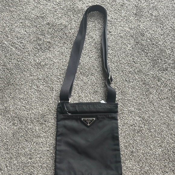 Prada Other - Prada Black Nylon Messenger Bag